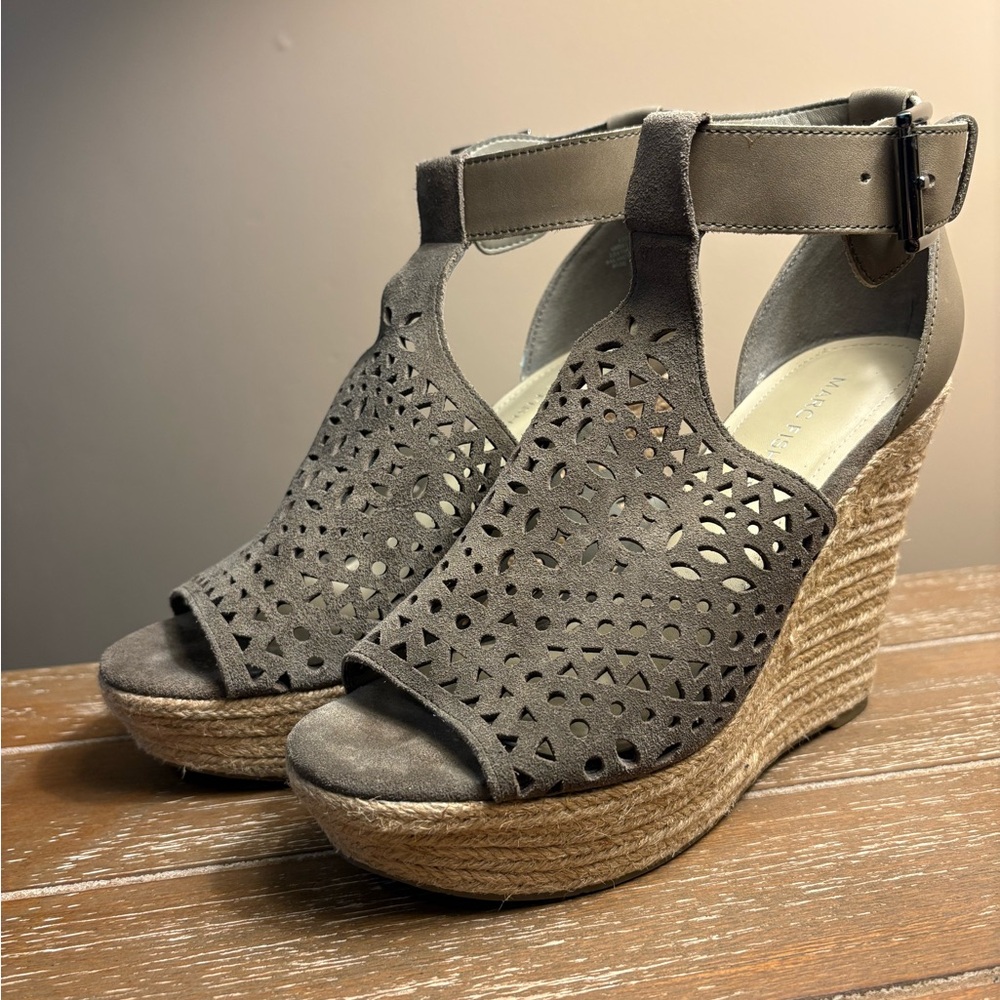Marc Fisher Wedge Platform Espadrille Sandal